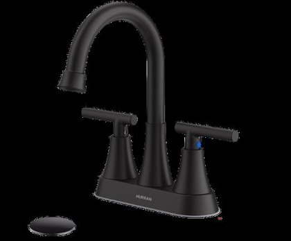 Fixtures · Black finish option