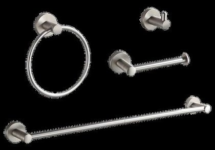 Fixtures · Brushed nickel finish option