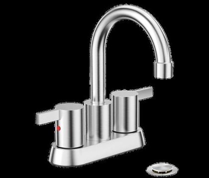 Fixtures · Brushed nickel finish option