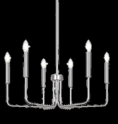 Lighting · Brushed nickel finish option